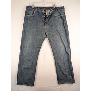 Levis Jeans Mens 40x30 Blue 501 Brooks Brothers Button-Fly USA Made 100% Cotton